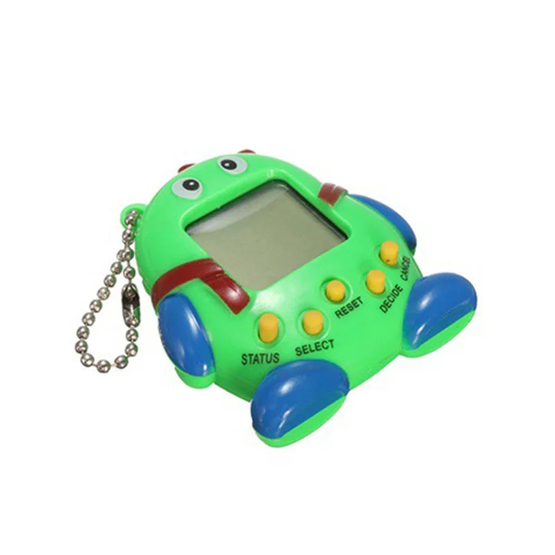 Creative Penguin-Shaped Electronic Pet Game with 168 Pets in 1, Virtual Tamagotchi Toy, Fun Electronic Gift for Kids