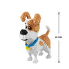 Cartoon Cat & Dog Building Blocks DIY Educational Puzzle Toy - Parent-Child Interactive ABS Small Blocks Compatible with Standard Bricks