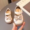 Winter Infant Girl Sock Boots Chunky Bow Knitted Casual Toddler Girl Patent Leather Shoes
