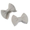 2pcs Silicone Bow Shape Oven Mitts Heat Resistant Cooking Gloves