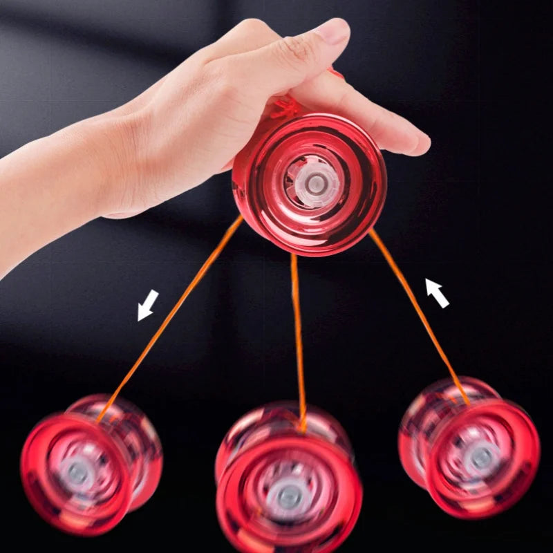 New Magic Yo-Yo - Professional Aluminum Alloy - High-Speed Bearing - Metal Yo-Yo Toy for Boys & Girls - Gift
