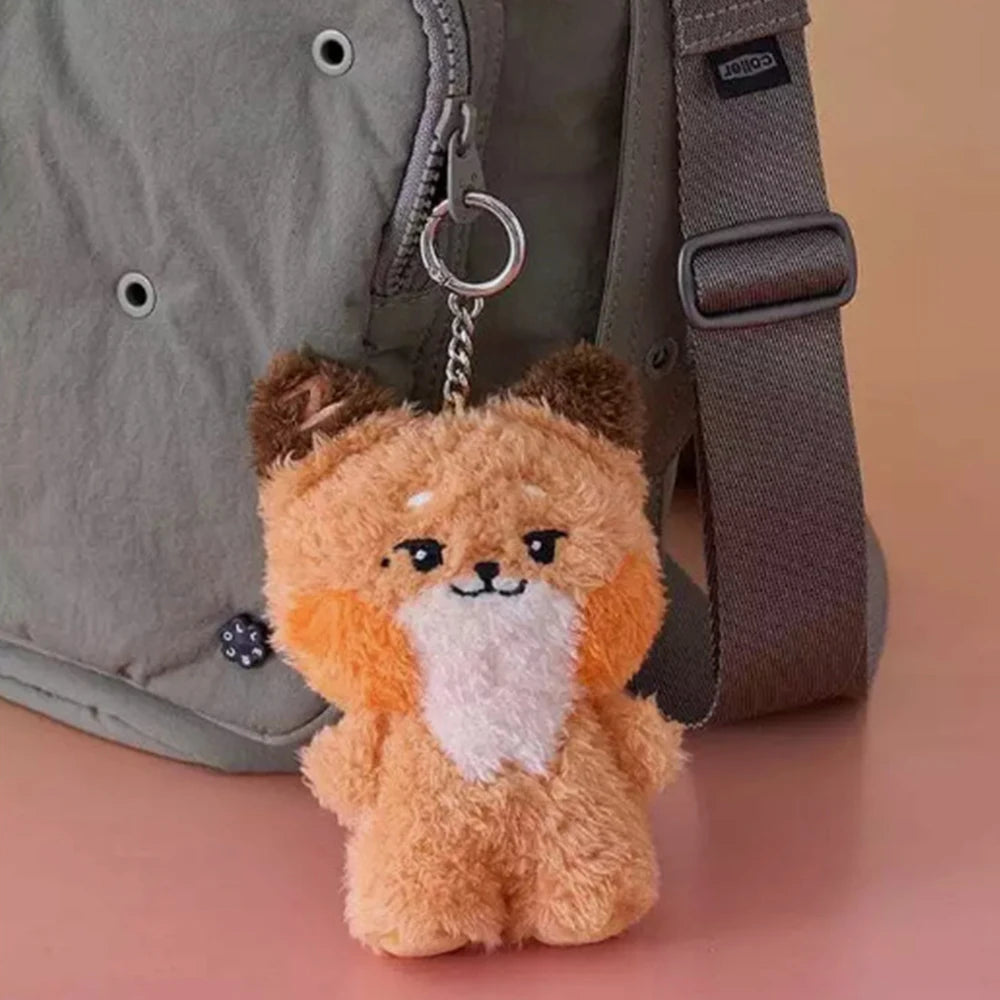12cm Kpop ZB1 Zeroni Plush Doll Keychain, Cute Cartoon Bag Accessory Gift