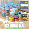 12/24/36 Colors Super Light Clay Set - Air-Dry Polymer Modeling Clay with Carving Tool, DIY Crafts Toy for Children, Gift Idea
