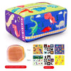 Montessori Sensory Tissue Box Toy – Educational Busy Board for Babies & Toddlers, Fine Motor Finger Exercise