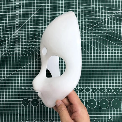 Kigurumi Beast Skull Cosplay Mask - Thick Plastic DIY Fursuit Cat/Animal Head (25.5 x 21.5 x 9.5 cm | 10.0 x 8.5 x 3.7 in)