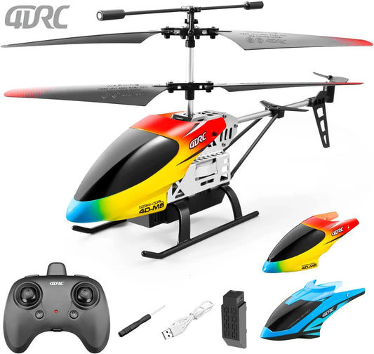 4DRC M5 RC Helicopter – 3.5 Channel Gyro Altitude Hold Indoor Flying Toy for Kids