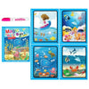 Children’s Early Education Magic Water Drawing Book with Pen – Reusable Coloring Book and Educational Toy Gift