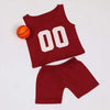 Newborn Photography Props Clothing Set, Baby Boy and Girl Costume for Photoshoot, Size 0 Romper and Accessories
