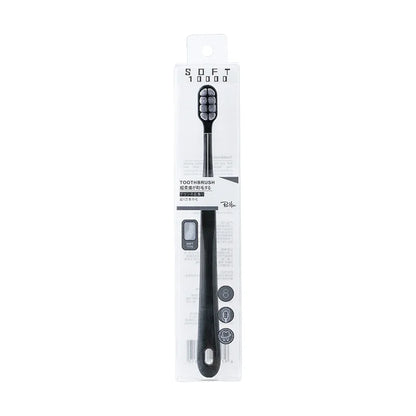 Gentle Toothbrush for Sensitive Teeth, 8 Bristle Bundles, Advanced Adult Toothbrush for Household Use