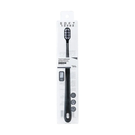 Gentle Toothbrush for Sensitive Teeth, 8 Bristle Bundles, Advanced Adult Toothbrush for Household Use