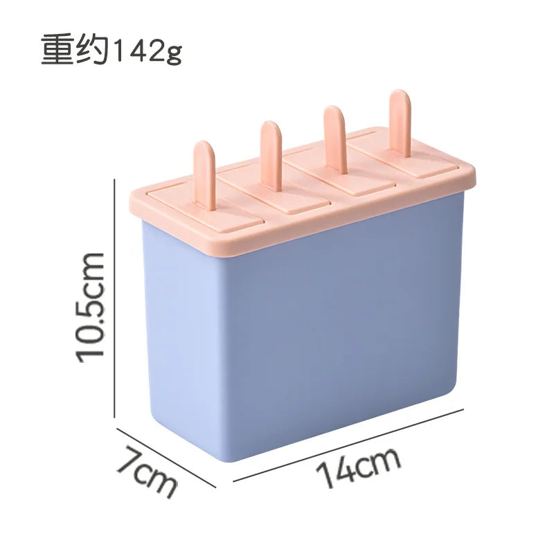 Food-Grade Popsicle Mold with Lid for Homemade Ice Cream and Sorbet