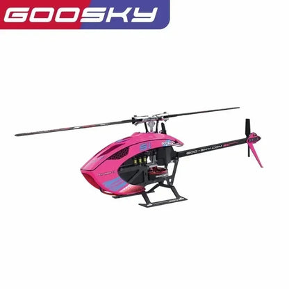 Goosky S1 RC Helicopter – 6CH 3D Stunt Flybarless with Double Brushless Direct Drive Motor