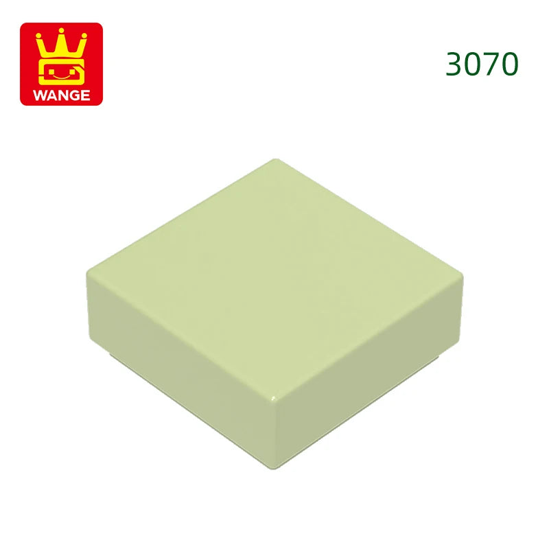 Wange 666PCS Wooden MOC Loose Parts – 1x1 Light Area Building Blocks, DIY Toy Assembly Set for Children, Compatible with Bricks, Gift with Storage Box