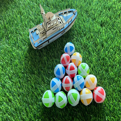 12PCS Kids Sucker Sticky Ball Toy – Outdoor Catch Ball Game Set, Parent-Child Interactive Sports Toy