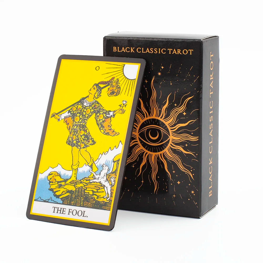 78 Card Deck Kitten Tarot - Oracle Card Fate Divination - Leisure Entertainment - Family Gatherings Tarot Card Game