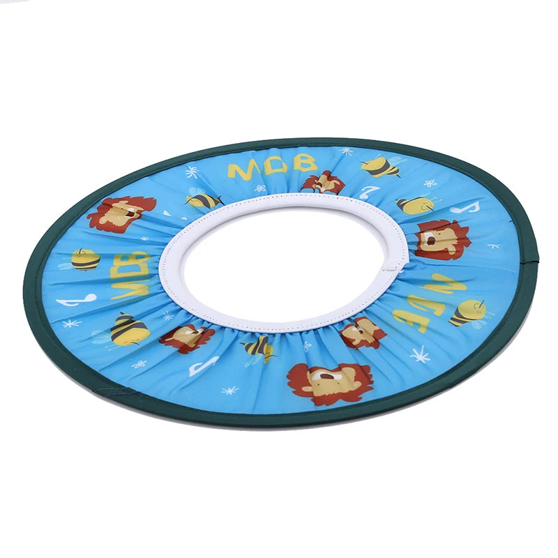 Adjustable Baby Shampoo Hat Cartoon Bath Visor with Ear & Eye Protection