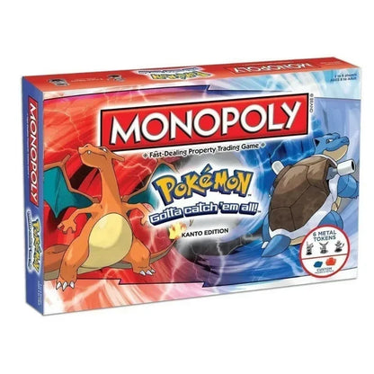 Monopoly Pokémon Edition - All Series, Game of Thrones Puzzle, Anime Board Game, Family & Collectible Toy Gift