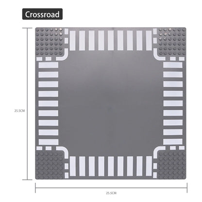 32x32 and 32x16 Dots Classic Base Plates – MOC DIY Plastic Bricks for City Building Blocks Toys