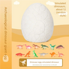 Dinosaur Egg Dig Kit for Kids Ages 3-12 – Glow-in-the-Dark Gem Excavation Fossil Toy, STEM Archaeology Set for Fine Motor Skills