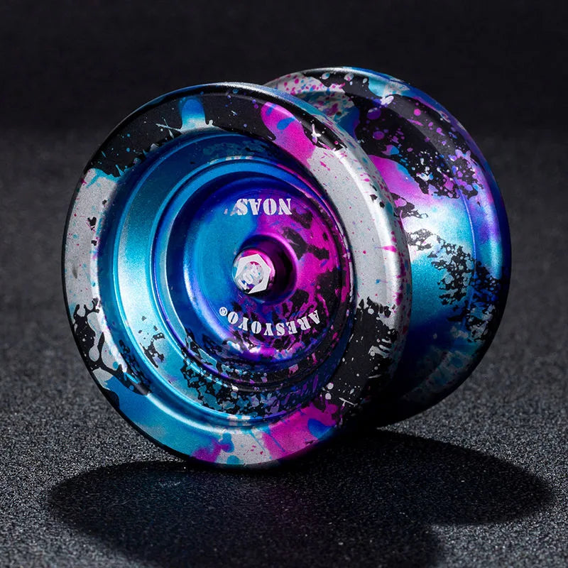 New Professional Butterfly Yo-Yo - Metal Alloy Aluminum with KK Bearing - High-Speed Classic Yo-Yo Toy for All Ages