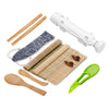 Sushi Maker Kit Bazooka Rice Mold With Bamboo Rolling Mat And Rice Paddle