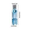 3-in-1 Cleaning Tool Cup Brush Micro Lid Brushes Useful Product Multifunctional Nursing Water Bottle Cover Cleaning Brush Household