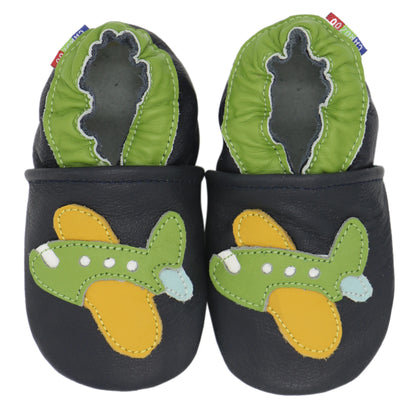 Soft Leather Baby Shoes – First Walkers for Boys & Girls, Skid-Proof Infant Slippers (0-6M to 7-8Y)