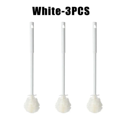 Bottle Washing Brush, Soft Scrubber for Cleaning Sports Bottles, Coffee Pots, Wine Glasses, Mugs & Baby Bottles