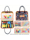 Montessori Felt Quiet Book – Educational Travel Busy Board Activity Toy for Kids