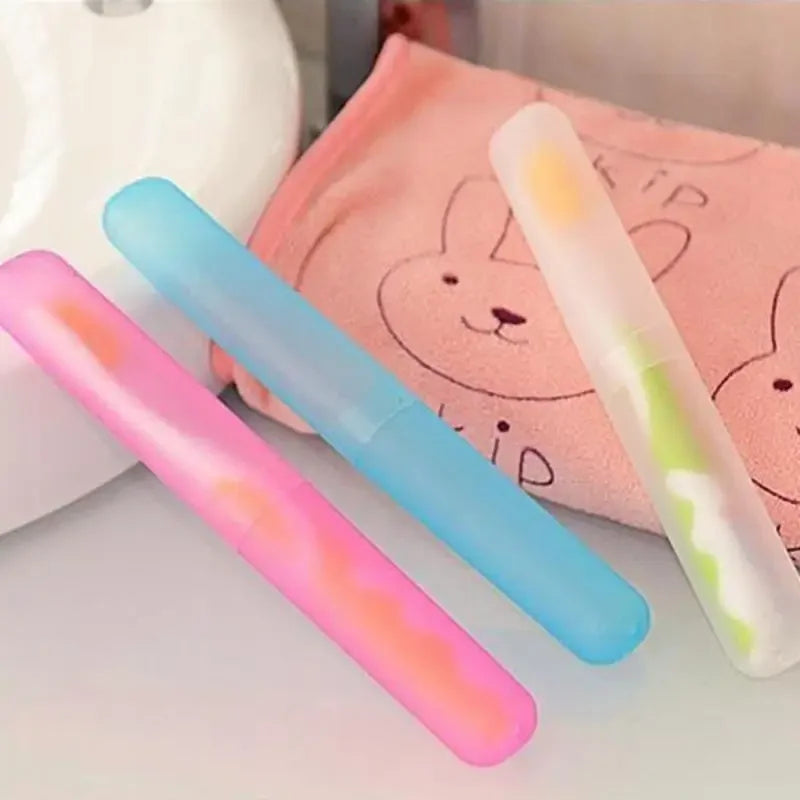 Kids Cartoon Toothbrush, Soft Bristles, Anti-Slide Handle, Stand-Up Bottom, Safe & Fun Oral Care