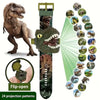 3D Dinosaur Projection Electronic Watch for Kids Fun Luminous Toy Kindergarten Gift