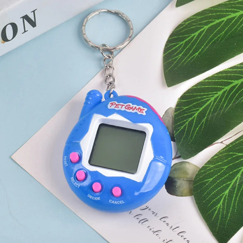 Transparent Electronic Pet Toy, 168 Pets in One Virtual Cyber Digital Toy, Nostalgic Pixel Play for Kids