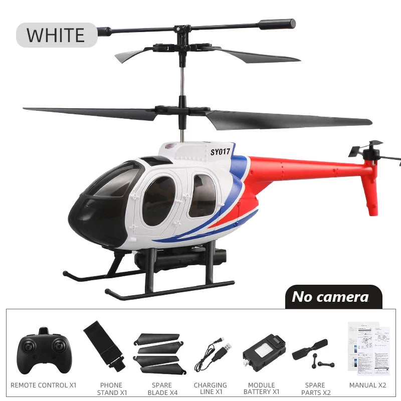 Military RC Helicopter – 4CH Remote Control with 4K Camera, LED Lights, and Altitude Hold