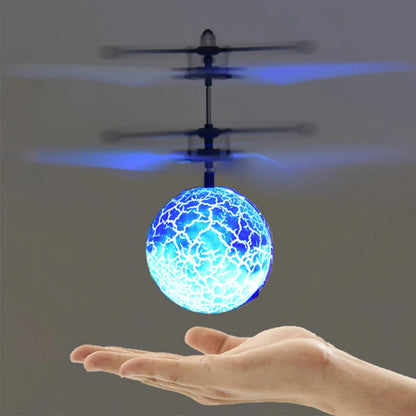 Mini RC Flying Ball Drone – Infrared Induction Helicopter Toy for Kids
