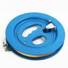 Kite Reel Winder Fire Wheel – Twisted String Line Flying Handle Tool with Blue Grip, 150-500m for Outdoor Kites