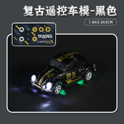 Wireless Mini Beetle Alloy RC Car with Mobile Phone Control