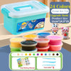 12/24/36 Colors Super Light Clay Set - Air-Dry Polymer Modeling Clay with Carving Tool, DIY Crafts Toy for Children, Gift Idea