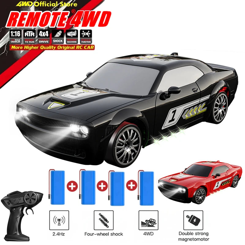 4WD Super Drift RC Truck RTR Radio GTRPRO 4x4 Racing Car AE86PRO