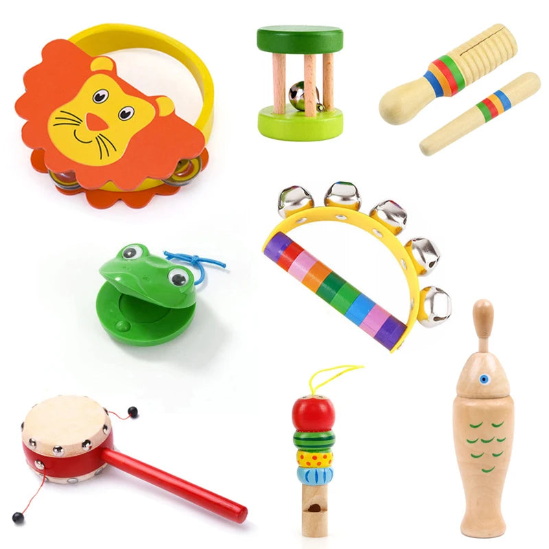 Baby Music Toys Musical Instruments Educational Set for Kids Ages 3–8 Boys Girls Kinder Spielzeug Random Color