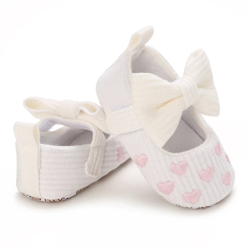 Summer Newborn Infant Baby Girls Princess First Walker Shoes – Soft Sole Sandals & Beach Slippers