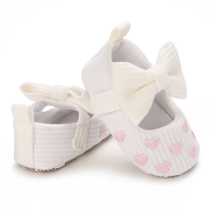 Summer Newborn Infant Baby Girls Princess First Walker Shoes – Soft Sole Sandals & Beach Slippers