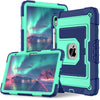 11-Inch (27.9 cm) Rugged Shockproof iPad Case with Stand — Heavy-Duty Rubber Protective Cover for 11-inch, 10.9-inch and Select 8.3-inch iPads, Kids-Proof
