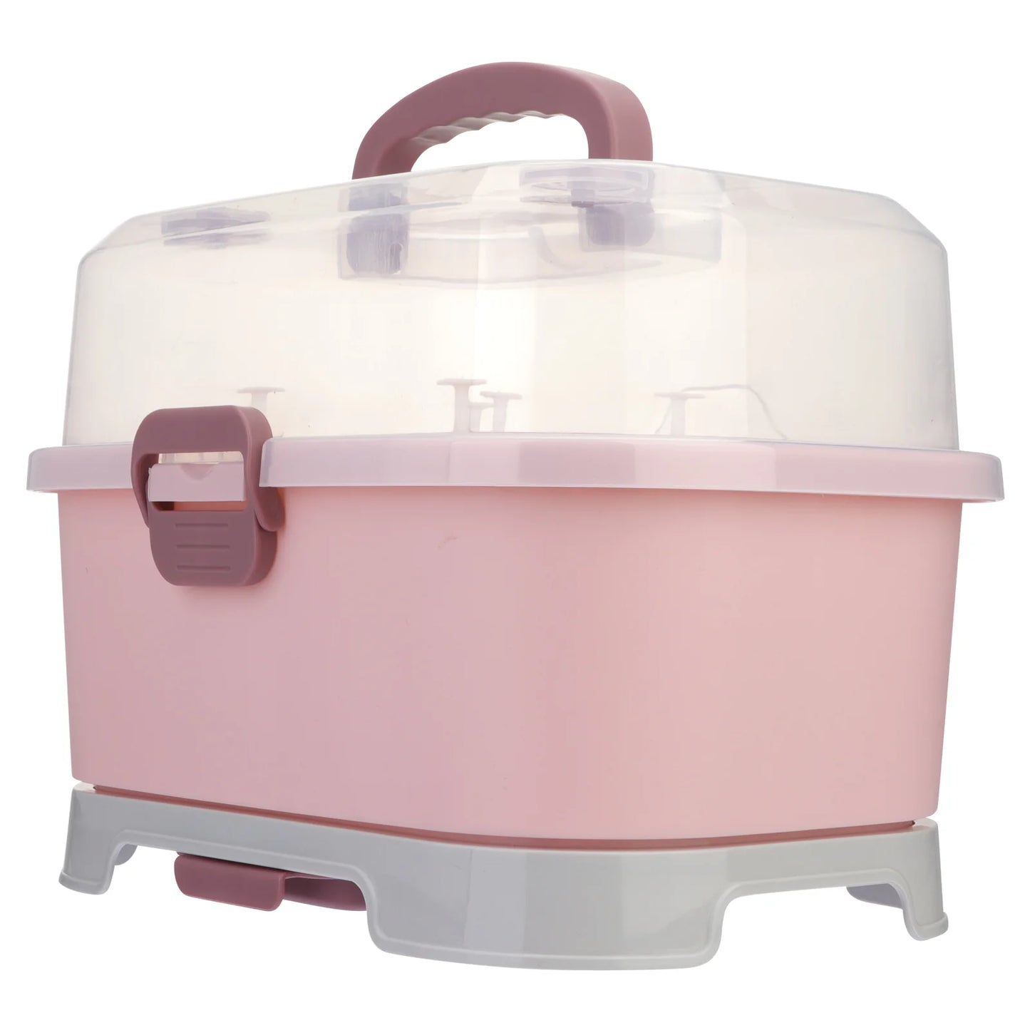 Storage Box Milk Bottle Container, Baby Case, Bottles Drainer, Drying Rack Organizer, Dryer Holder