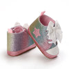Spring and Autumn Women's Baby Casual Sports Shoes Soft Sole Anti-Slip Indoor and Outdoor First Step Walking Shoes