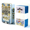 High-Quality Tin Box Tarot Cards - Light Seers Tarot and Adventure Time Tarot, Fate Divination Decks for Family Party Use