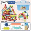Magnetic Constructor Blocks Set – Magnet Stick and Rod Building Toys for Kids, Montessori Educational Toy for Boys and Girls