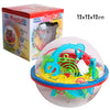3D Maze Ball Puzzle Toy – 4.7 in (12 cm) Gravity Labyrinth Sphere, Brain-Training Maze Game for Kids & Adults