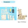 DIY Wooden STEM Kit for Teens - Buildable Dinosaur & Car Model Educational Science Puzzle (Ages 14+)
