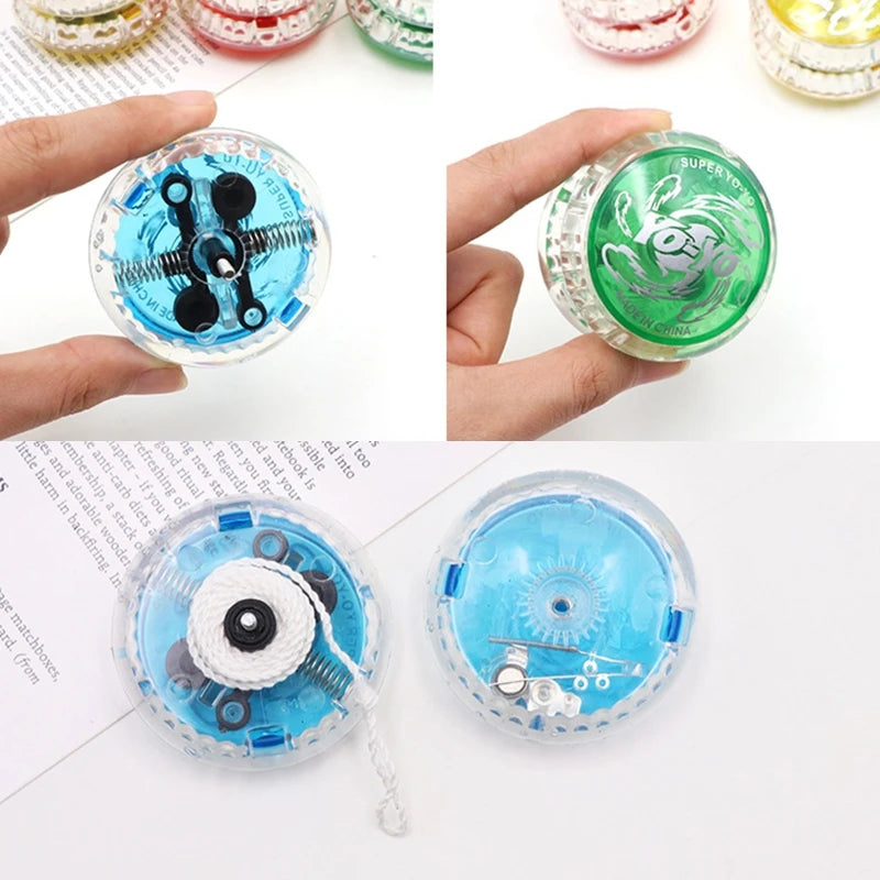 Interesting LED Light Yo-Yo - Responsive Yoyo for Beginners - Birthday Party - Random Colors