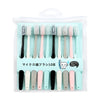 10Pcs Set Kids & Adults Soft Bristle Toothbrush, Cute Design Travel Training Dental Care Toothbrush